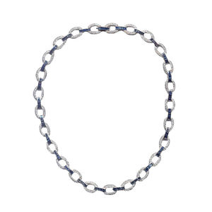 Collar chapado en oro clásico de moda, collar de plata de ley 925 con amatista y piedras múltiples para regalo de fiesta de compromiso, joyería - Product Image 6