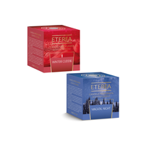 Vela Aromática Eterea 120g Edición Invierno, Colección de Fragancias Cálidas y Acogedoras para el Hogar, Cera de Parafina, Hecho en Italia, Diseño de Calidad Artesanal