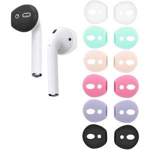 <span class=keywords><strong>Embouts</strong></span> pour écouteurs <span class=keywords><strong>AirPods</strong></span> 4, 6 paires, en silicone souple, ajustement fin, pour étui de chargement, antidérapants, anti-rayures, accessoires pour écouteurs - Product Image 2