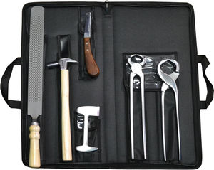 Complete Farrier Tools Kit for Horse Hoof Trimming Durable Veterinary Instruments <b>Set</b> for Hoof Care and Maintenance - Product Image 1