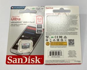 100% Original para Sandisk 64GB R100 Clase 10 Micro Secure Digital Card 100% Material plástico Tarjetas de memoria - Product Image 4