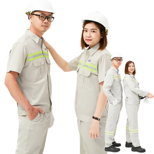 Uniforme de Trabajo de Alta Calidad, Manga Corta, para Lavado de Autos/Soldadura/Overol/Conductor/Pantalones, Uniforme de Trabajo Transpirable - Uniforme de Fábrica FMF - Product Image 1