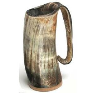Taza de cuerno para beber vikingo de alta calidad y duradera, el mejor cuerno de buey de búfalo pulido, taza de cuerno para beber Vikingo, taza de cerveza para beber vikingo - Product Image 1