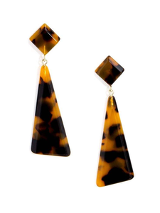 ต่างหูฮอร์นจากชนเผ่าที่ได้รับแรงบันดาลใจจากชนเผ่าทำมาจากควายฮอร์นที่มีรูปแบบที่เป็นเอกลักษณ์สำหรับช่างฝีมือโดยแฟชั่นเรืองแสง - Product Image 3