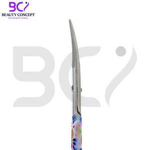 Ciseaux à cuticules en acier inoxydable à pointe fine, imprimés en couleur personnalisée, outils à ongles personnalisés - Product Image 6