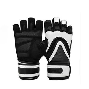 Guantes de montar multifuncionales de medio dedo Antideslizante Resistente al desgaste Muñequeras Fitness Guantes de gimnasio Diseño OEM - Product Image 1