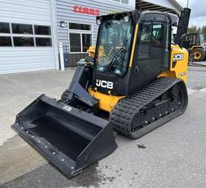 Livraison gratuite JCB Skid Steer 270T chargeuse compacte à chenilles avec moteur diesel EcoMAX levage vertical et cabine d'opérateur fermée - Product Image 1