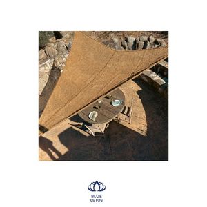 BLUE LOTUS FARM Bonne Qualité Naturel Fait à la Main Fibre de Noix de Coco Parasol Voile Triangle Rectangulaire et Carré pour Ombrage Extérieur - Product Image 1