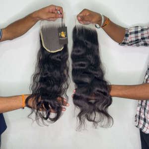 5x5 6 13x4 13X6 HD วิกผมปิดลูกไม้สวิสด้านหน้าผมมนุษย์ก่อนวิกผมลอนผมอินเดียขมับ - Product Image 2