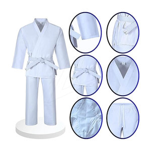 ชุดคาราเต้เครื่องแบบยูโดทำจากผ้าฝ้าย/โพลีเอสเตอร์สำหรับทุกเพศ - Product Image 5