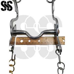 Chaîne de bridon pour cheval réglable, équilibrée, en acier inoxydable de qualité supérieure, service OEM ODM, meilleur fournisseur, dernière tendance - Product Image 2