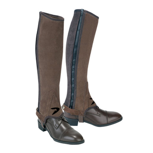 Alta calidad personalizado medio CHAPS para niños cuero Premium montar a caballo equipo ecuestre al por mayor - Product Image 2