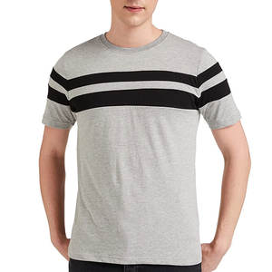 Men's New Casual <b>Drop</b> Shoulder T-Shirt Custom Plus Size Fitness Training Clothing for Summer - Product Image 5