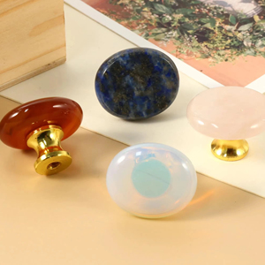 Boutons en résine colorés pour armoires, tiroirs et portes, bouton design élégant pour la décoration intérieure, meubles et quincaillerie intérieure - Product Image 1