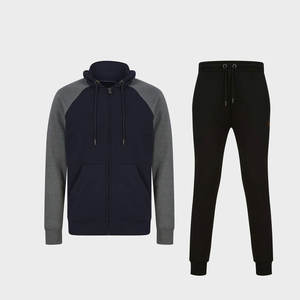 Ensemble de survêtements deux pièces pour hommes, en polyester respirant, pour l'entraînement en salle, le jogging, la course à pied et les séances de sport. - Product Image 1