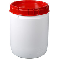 Bouteilles de laboratoire cylindriques à large ouverture en plastique Burkle GmbH, conteneurs jetables pour aliments et liquides chimiques
