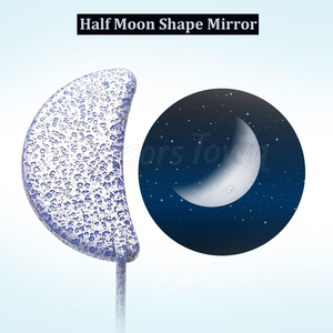 Precision Eyelash <b>Mirror</b> Tool for Lash Extensions <b>with</b> Anti-Scratch Lens and Angled View for Mapping and Styling Eyelashes - Product Image 3