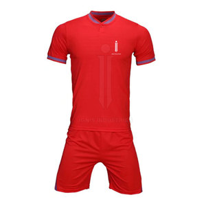 Uniforme de fútbol de equipo Uniforme de fútbol de color personalizado de alta calidad 100% Poliéster para la venta en línea - Product Image 1