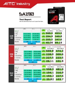 SSD industriel SATA3 256 Go 2.5 "interne avec coque en plastique pour kiosque NAS DVR NVR - Product Image 3