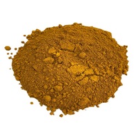 Pigment inorganique en gros oxyde de fer jaune résistant à la température piste en plastique de route 313 poudre de couleur de béton