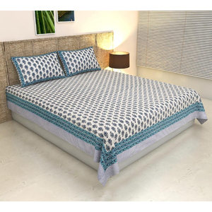 Sábanas de algodón antiarrugas para una cama ordenada Sábanas de algodón suaves y transpirables para un sueño cómodo - Product Image 2