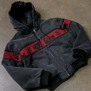 Sweat à capuche en coton 100% brodé de qualité supérieure, effet délavé, logo personnalisé, marque privée, vente en gros - Product Image 2