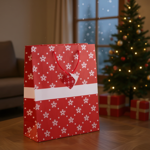 Sac de Noël personnalisé Palokorpi L – Merchandising sur mesure pour les fêtes - Product Image 3