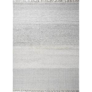 Alfombra de Poliéster Tejida Plana Gris y Negra para Uso Doméstico - Pdpl-192 - Product Image 1