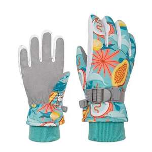 Gants de ski pour enfants, chauds et imperméables, pour sports d'hiver, motocyclette, snowboard, fournisseur de gros - Product Image 4