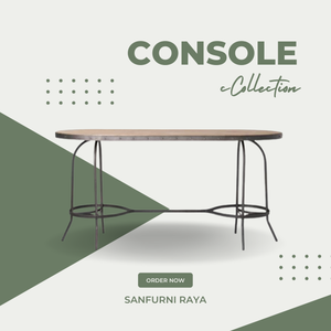 Muebles de comedor mesa de comedor con madera maciza buen producto muebles para el hogar precio al por mayor directo de fábrica de Indonesia - Product Image 5