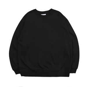 100% algodón liso moda V insertado veneciano púrpura hombres pulóver sudadera en blanco - Product Image 1