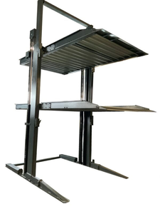3 Sistema de apilamiento de automóviles altos Espacio de estacionamiento 4 Poste Elevador de estacionamiento de 3 niveles - Product Image 4