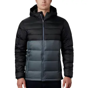 पुरुषों के लिए कम MOQ पफ़र जैकेट से निर्मित सर्वश्रेष्ठ निर्माता / OEM सेवा आउटडोर पहनने के लिए सबसे अधिक बिकने वाले पुरुष पफ़र जैकेट