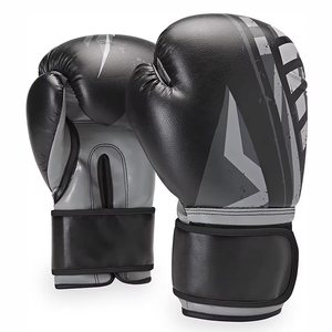 Guantes de boxeo Muay Thai 2024 personalizados de buena calidad directos de fábrica al por mayor MMA guantes de cuero personalizados de Pakistán - Product Image 1