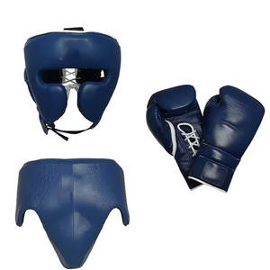 Guantes de Boxeo Diseñados para Entrenamiento, Sparring y Combate, Cómodos y Duraderos, con Cierre de Velcro, Cuero Vacuno Genuino, Conjuntos de Boxeo - Product Image 5