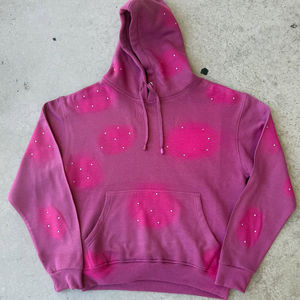 เสื้อสวมหัวผ้าฝ้ายเทอร์รี่ฝรั่งเศสไซส์ใหญ่พิเศษสำหรับผู้ชายใส่ในฤดูหนาวซักเป็นกรดฟอกสีพิมพ์ลายป้องกันการเกิดคราบระบายอากาศได้ - Product Image 5