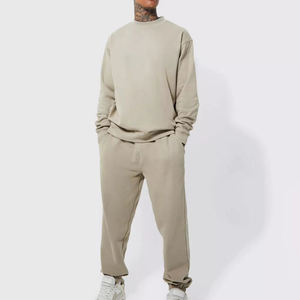 Conjuntos Deportivos de Invierno para Hombre, 100% Algodón, con Estampado de Diamantes de Imitación, Conjuntos Deportivos Transpirables de Secado Rápido, Estilo Urbano - Product Image 1