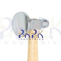 Marteau de chasse visage bombé diamètre 38mm outils de fabrication de bijoux marteau de doming Dapping outil de gaufrage recto verso chasse indentation