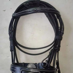 Halter de bride de harnais de cheval léger en polyester équipement équestre confortable et durable pour l'entraînement d'endurance - Product Image 1