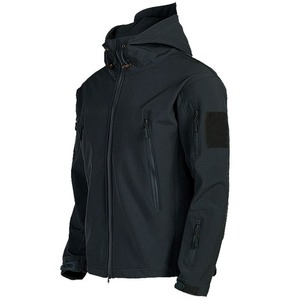 Chaqueta de hombre, abrigo de lona de nailon transpirable elástico con capucha a prueba de viento, estilo informal, cremallera, senderismo, Camping, chaqueta Haus Industries - Product Image 2