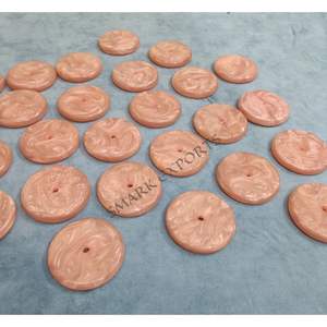 Plaque ronde de style ange en résine écologique de haute qualité, durable, pour meubles artisanaux, support décoratif et lampes - Product Image 2