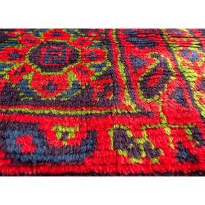 Alfombra Kiaan de Lana Grande, Modelo Pae-4978, Rojo Naranja, Anudada a Mano, Geométrica Abstracta, para Entrada, Pasillo, Rectangular, 9x12 - Product Image 3