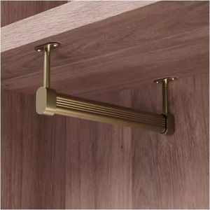 Luxury Gold Finish Metal Cloth <b>Hanger</b> <b>for</b> Dresses Coats Wardrobe Organizer Durable Rust Resistant Decorative Construction - Product Image 3