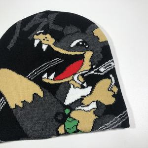 New Style Breathable Cotton <b>Beanie</b> Hats with 3D Embroidery <b>Fleece</b> Fabric Winter <b>Beanies</b> for Men & Women - Product Image 4