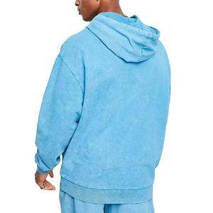Nouveaux sweats à capuche pour hommes de haute qualité avec logo personnalisé, sweats à capuche grande taille pour hommes, sweat à capuche délavé à l'acide 2026 - Product Image 5
