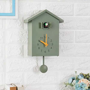 Horloges à coucou en quartz à affichage simple, motif élégant, Relojes De Cuco De Cuarzo - Product Image 1