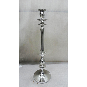 Aluminum <b>Pillar</b> <b>Candle</b> Holder Luxury Vintage Style <b>Candle</b> Stand Modern Premium Quality Best Selling Aluminum <b>Candle</b> Stand - Product Image 4