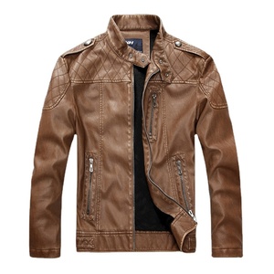 แจ็กเก็ตหนังแฟชั่นสำหรับผู้ชาย - Product Image 4