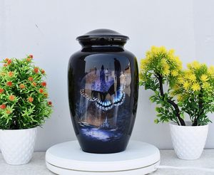 Urna-Recuerdo negro para cenizas con bolsa roja-Urna pequeña para su ser querido-Urnas para cenizas humanas Adulto Hombre y Mujer - Product Image 6