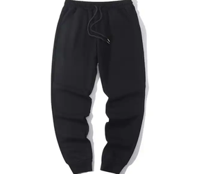 Pantalon de survêtement de couleur personnalisée pour hommes, pantalon de survêtement tactique décontracté et confortable avec rayures latérales en tissu, vente en gros - Product Image 4